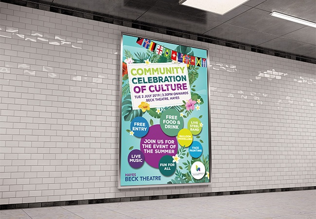 HP360 6-sheet poster printing