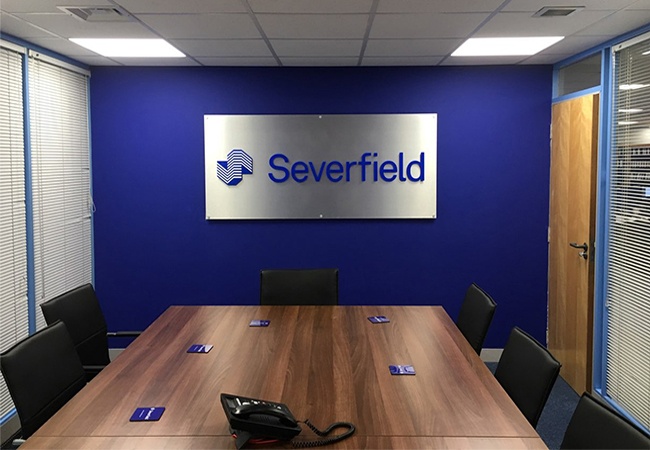 Brushed Steel Dibond Aluminium Signs & Boards