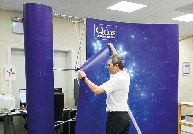 Pop up exhibiton stand panel 