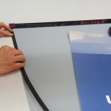 Constructing the exhibition stand