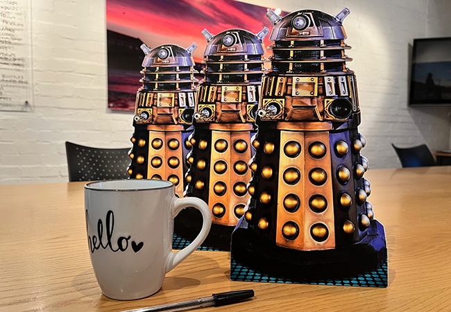 Dalek Desk Display Stand