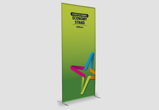 Stretch Fabric Economy Stand
