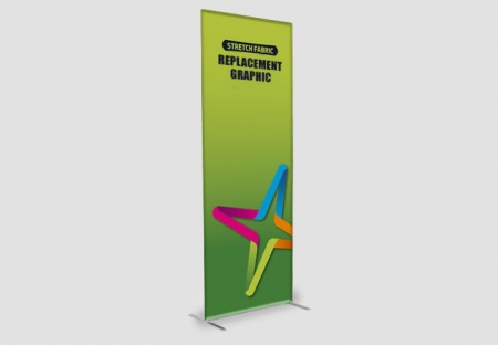 Stretch Fabric Stands - replacement graphics