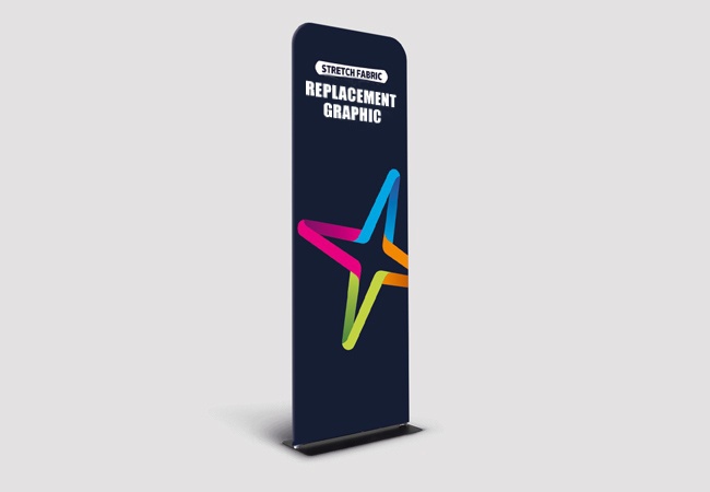 Stretch Fabric Stands - replacement graphics