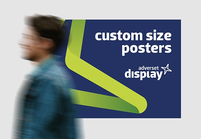Custom size large format poster printing