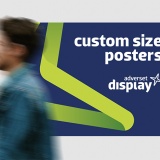 Custom size large format poster printing