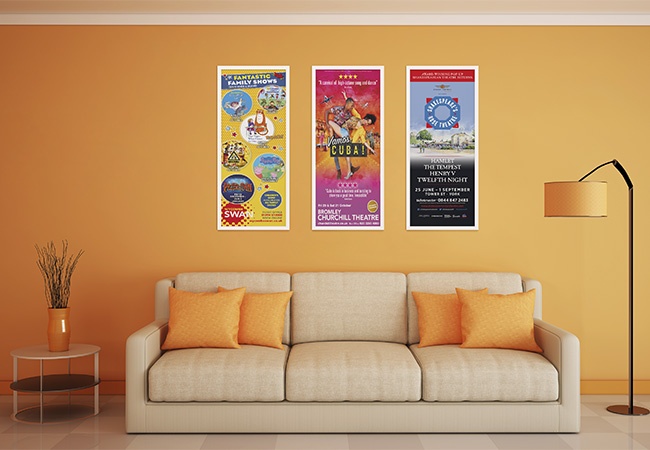 HP360 Latex poster printing to custom sizes