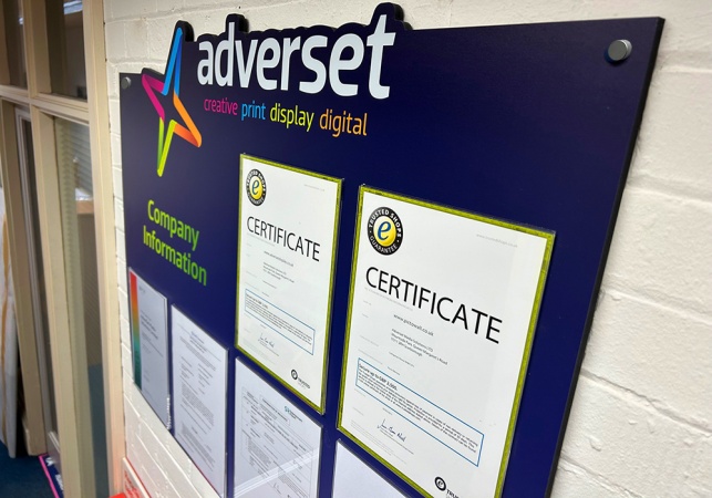 Personalised Leaflet Notice Boards