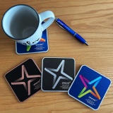Personalised Printed Coasters (metallic)