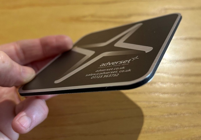Personalised Printed Coasters (metallic)