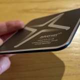 Personalised Printed Coasters (metallic)