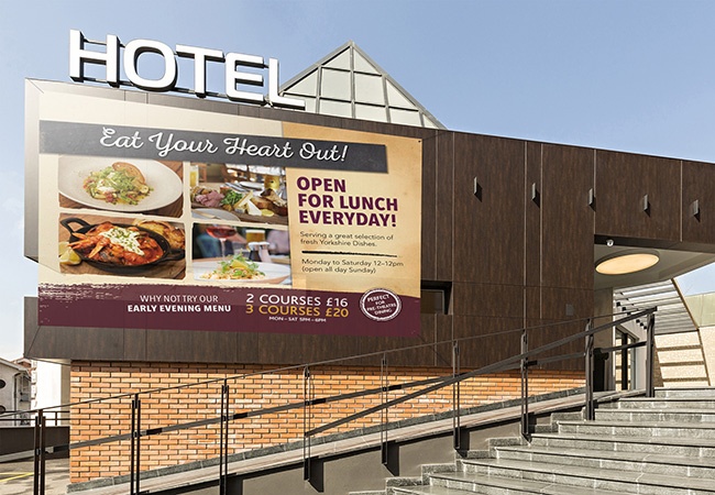 Custom Size Mesh Banners