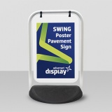 Sky Sports swing pavement display