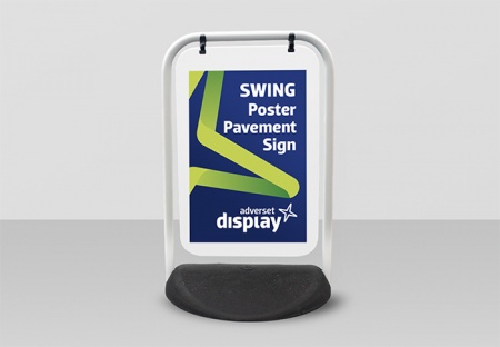 Swing Poster Pavement Sign