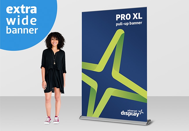 Pro XL pull up banner 1,2m