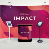iPad exhibition stand display