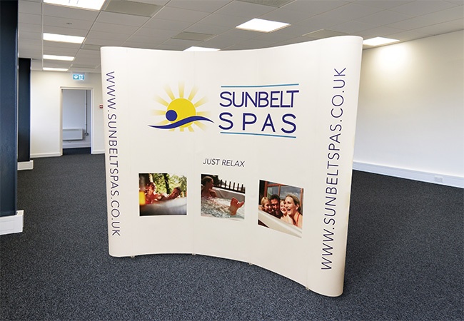 3x3 exhibition stand