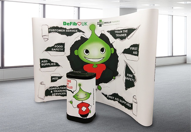 3x4 Pop up stand