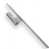 Feather and Teardrop flag ground spike