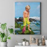 Canvas photo print effects