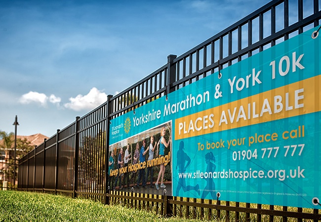 8 x 3 ft Mesh Banners