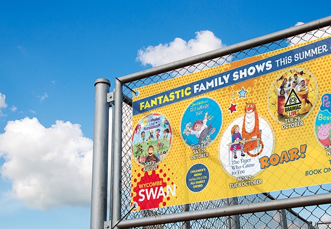 8 x 3 ft Mesh Banners