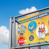 8 x 3 ft Mesh Banners