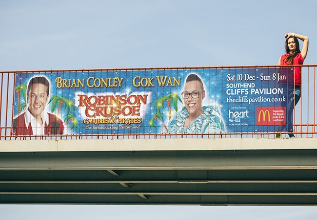 16 x 4 ft Large Mesh Banners