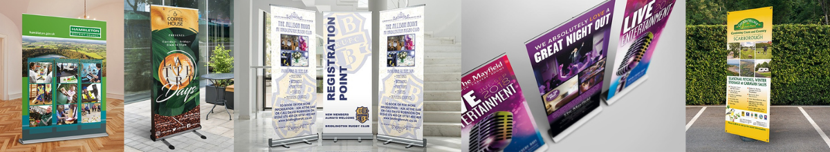 roller banner stands