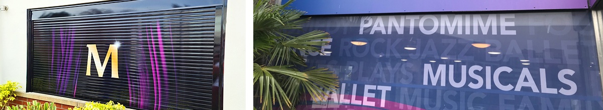 Theatre pop-up shops for merchandise